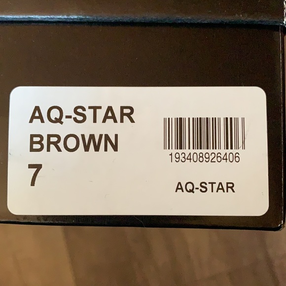 AQUA Star Croc-Embossed Western Booties - Picture 8 of 8